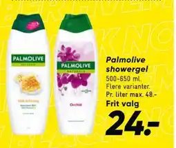 Bilka Palmolive showergel, DKK 24 tilbud