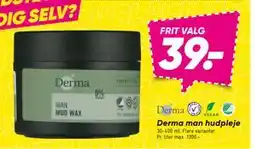 Bilka Derma man hudpleje, DKK 39 tilbud