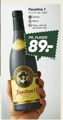 Bilka Faustino 1, DKK 89 tilbud