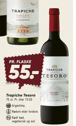 Bilka Trapiche Tesoro, DKK 55 tilbud