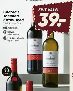 Bilka Château Tanunda Established, DKK 39 tilbud