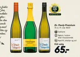Bilka Dr. Pauly Premium, DKK 65 tilbud
