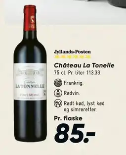 Bilka Château La Tonelle, DKK 85 tilbud