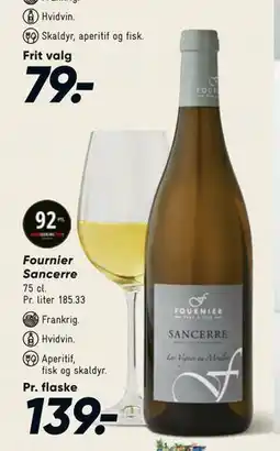 Bilka Fournier Sancerre, DKK 139 tilbud