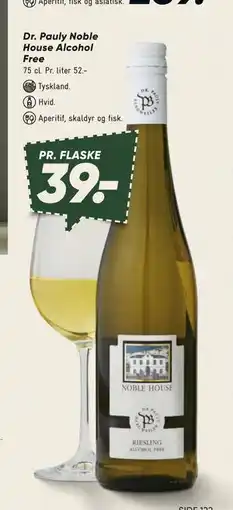 Bilka Dr. Pauly Noble House Alcohol Free, DKK 39 tilbud