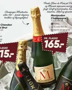 Bilka Montaudon Champagne, DKK 165 tilbud