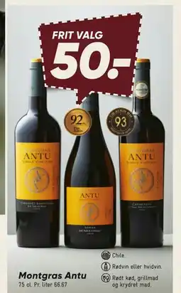 Bilka Montgras Antu, DKK 50 tilbud