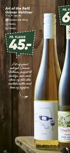 Bilka Art of the Refil Grüner Veltliner, DKK 45 tilbud