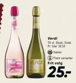 Bilka Verdi, DKK 25 tilbud