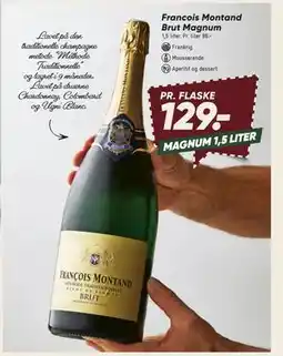 Bilka Francois Montand Brut Magnum, DKK 129 tilbud
