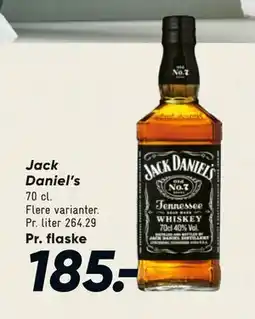 Bilka Jack Daniel’s, DKK 185 tilbud