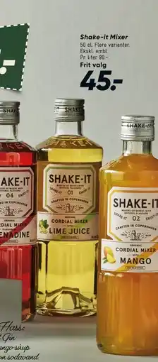 Bilka Shake-it Mixer, DKK 45 tilbud