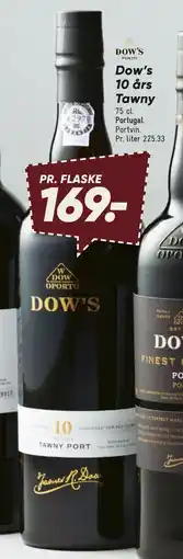 Bilka Dow’s 10 års Tawny, DKK 169 tilbud