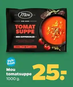 Netto Mou tomatsuppe, DKK 25 tilbud
