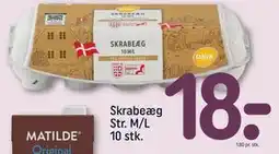 REMA 1000 Skrabeæg Str. M/L 10 stk., DKK 18 tilbud
