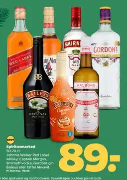 Netto Spiritusmarked, DKK 89 tilbud