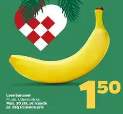 Netto Løse bananer, DKK 1.5 tilbud