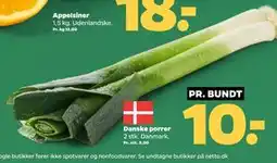 Netto Danske porrer, DKK 10 tilbud
