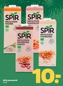 Netto SPIR plantedrik, DKK 10 tilbud