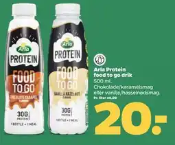 Netto Arla Protein food to go drik, DKK 20 tilbud