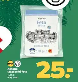 Netto Athena laktosefri feta, DKK 25 tilbud