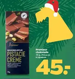 Netto Premieur chokolade, DKK 45 tilbud
