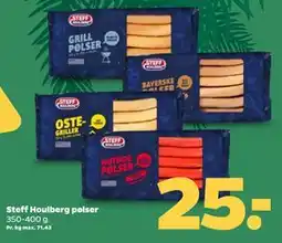 Netto Steff Houlberg pølser, DKK 25 tilbud