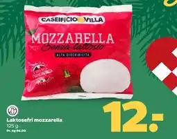 Netto Laktosefri mozzarella, DKK 12 tilbud