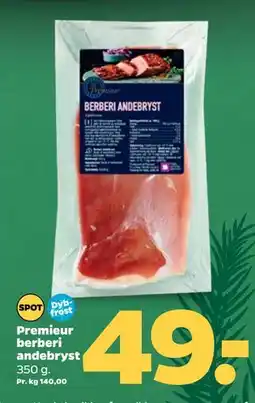 Netto Premieur berberi andebryst, DKK 49 tilbud