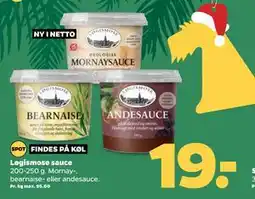 Netto Løgismose sauce, DKK 19 tilbud