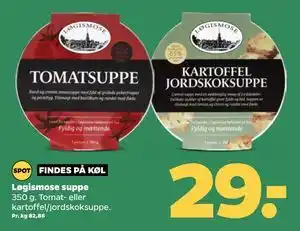 Løgismose suppe, DKK 29