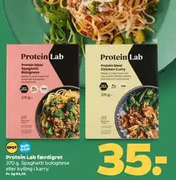 Netto Protein Lab færdigret, DKK 35 tilbud