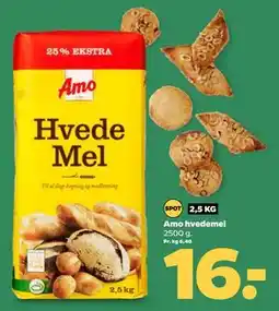 Netto Amo hvedemel, DKK 16 tilbud