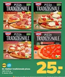 Netto Dr. Oetker tradizionale pizza, DKK 25 tilbud