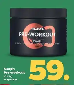 Netto Murph Pre-workout, DKK 59 tilbud