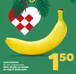 Netto Løse bananer tilbud