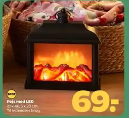 Netto Pejs med LED, DKK 69 tilbud