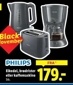 Lidl Elkedel, brødrister eller kaffemaskine tilbud