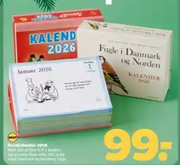 Netto Bordkalender 2026, DKK 99 tilbud