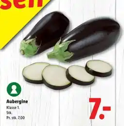 Lidl Aubergine, DKK 7 tilbud