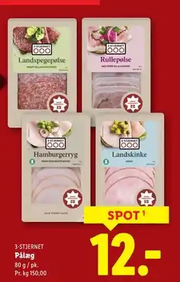 Lidl Pålæg, DKK 12 tilbud