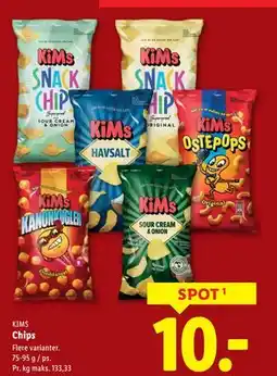 Lidl Chips, DKK 10 tilbud