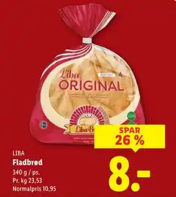Lidl Fladbrød, DKK 8 tilbud