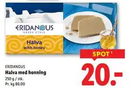 Lidl Halva med honning, DKK 20 tilbud