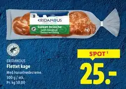 Lidl Flettet kage, DKK 25 tilbud