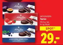 Lidl Tærter, DKK 29 tilbud