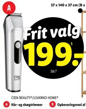 Lidl Hår- og skægtrimmer., DKK 199 tilbud