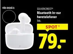 Lidl Bluetooth in-ear høretelefoner, DKK 79 tilbud