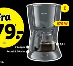 Lidl Kaffemaskine, DKK 199 tilbud