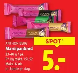 Lidl Marcipanbrød, DKK 5 tilbud